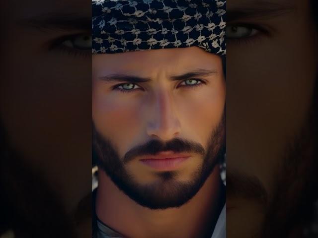 Jordanian Journeys     Beautiful Ethnic Jordanian Circassian Man Portrait Global Facescapes