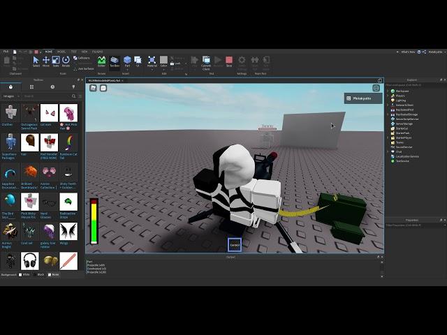 Roblox Studio - M134 Turret Finalized (Hopefully)