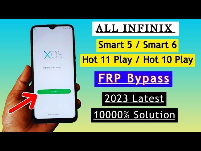 Infinix Smart 5 Frp Bypass 2023 | All Infinix X657B, X6611B X688B, Google Account Unlock Android 11