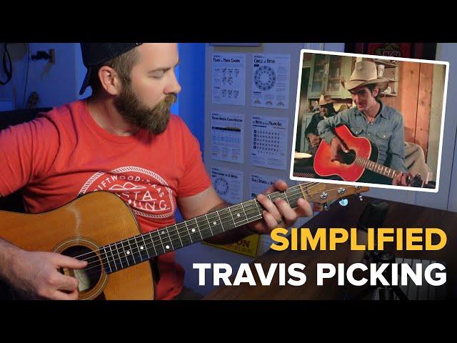 How to Fingerpick ANY Song the Easy Way (Key of C) — feat. Pancho & Lefty, Graceland, and Simple Man