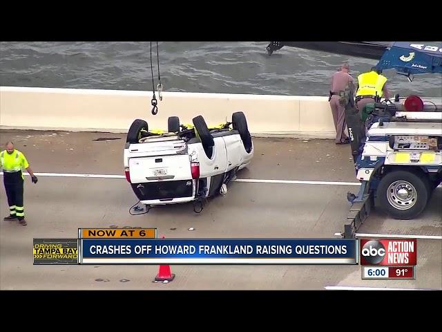 Second car plunges off Howard Frankland Bridge in 3 weeks