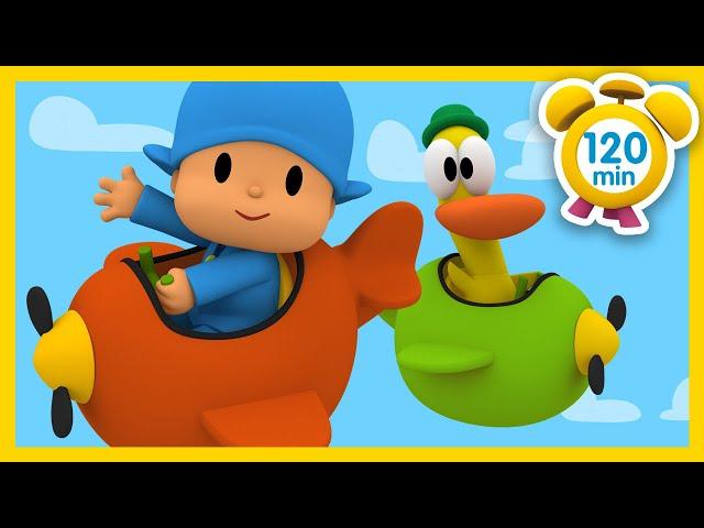 ️ POCOYO DEUTSCH - Flugreisen [ 120 min ] | Cartoons für kinder
