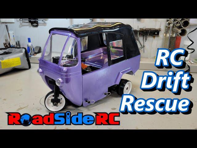 RC Drift Rescue!  Usukani D3T Drift Tricycle