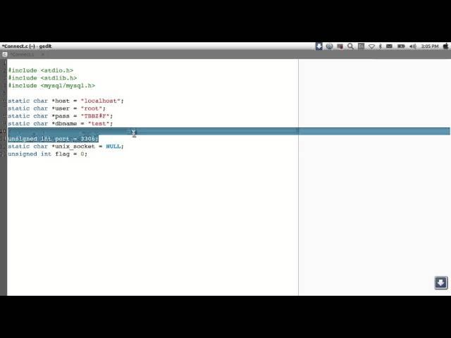 C Mysql API tutorial No.1