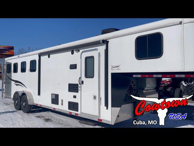 2016 Bison 7409 4-Horse Trailer with Living Quarters