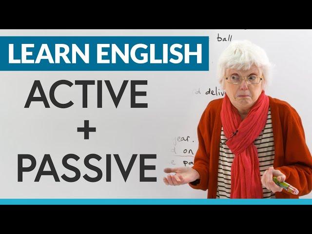 Learn English Grammar: What’s the difference between ACTIVE & PASSIVE?