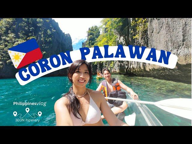 3 DAYS IN CORON, PALAWAN PHILIPPINES !! ️ (EP02)