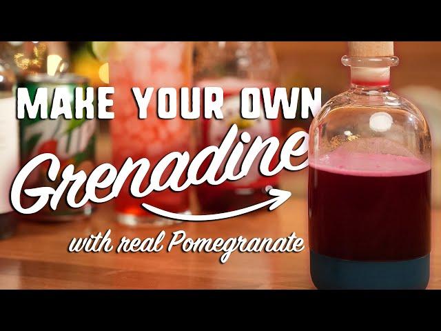 How to make real grenadine that's the best you'll ever have.