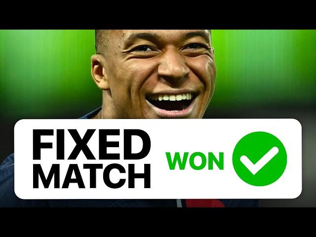 How to Spot FIXED MATCH to Make Money  (Best Method)