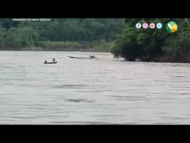 Amazonas: Chalupa naufraga en puerto Imacita