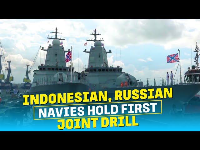 RUSSIA | NAVY |Indonesian, Russian navies hold first joint drills in Java Sea | Military drill