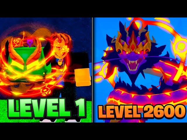 Level 1 - 2600 With DRAGON REWORK "Noob To Pro" in Blox Fruits Roblox