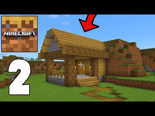 Minecraft Trial - 2024 Survival Gameplay Part 2 - HOUSE BUILDING