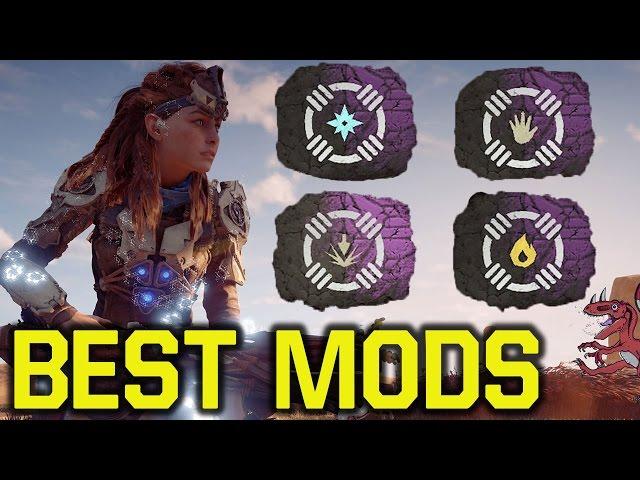 Horizon Zero Dawn Tips and Tricks - BEST MODS for EACH WEAPON (Horizon Zero Dawn tipps)