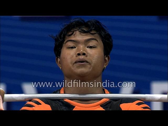 Renu Bala Chanu Yumnam wins Weightlifting Gold at Commonwealth 2010