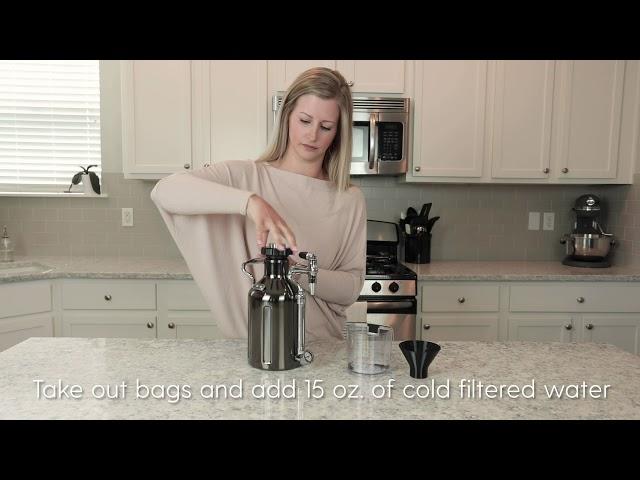 uKeg Nitro Cold Brew Coffee Maker - How To Use