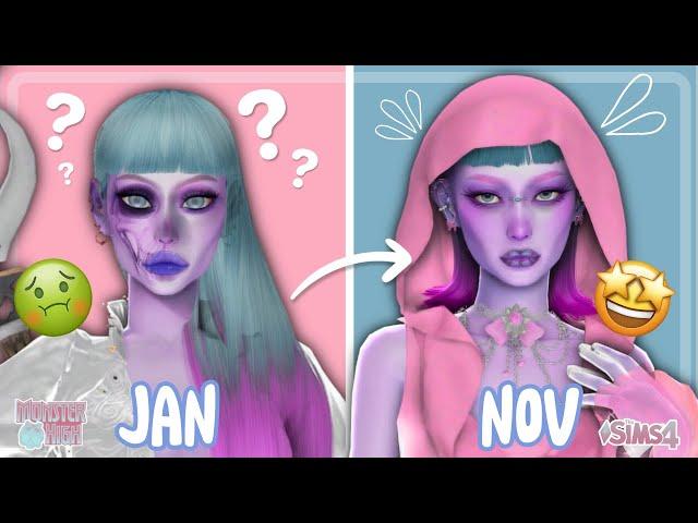 Giving my OLD sims MAKEOVERS / Sims 4 CAS Challenge