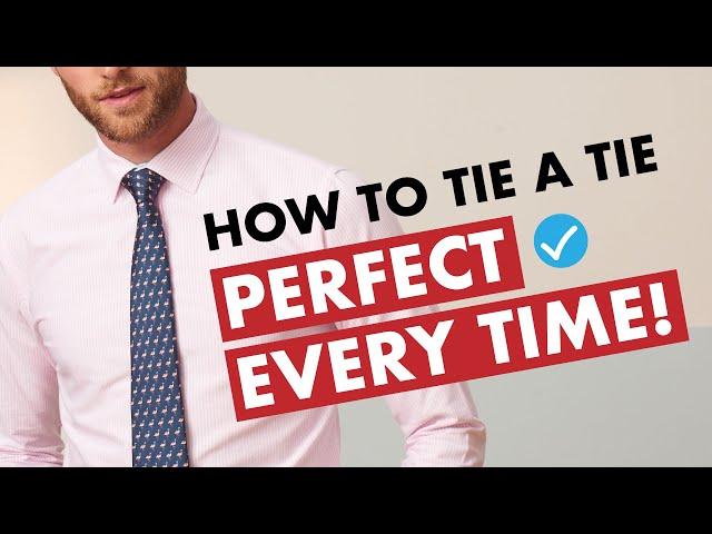 How to Tie A Tie - Half Windsor Knot - Easy Method!