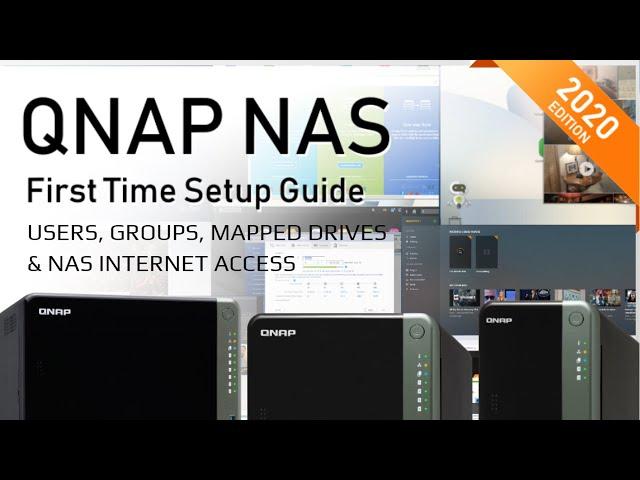 QNAP NAS Guide - Setting Up Users, Groups, Network Drives and Remote Internet Access