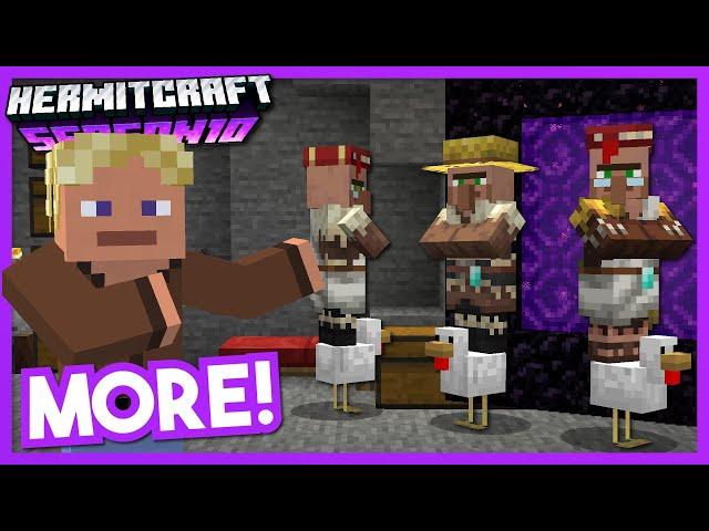 Even More Chicken Villagers!!! - Hermitcraft S10 #7