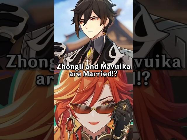 Mavuika and Zhongli are actually married!?? #genshinimpact #hoyoverse #genshinshorts #blazetonatlan