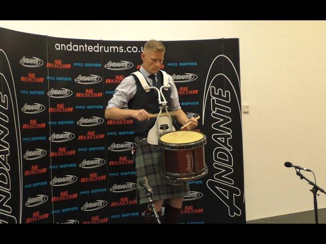 World Solo Snare Drumming Championships 2023.Final M S R. Jake Joergensen