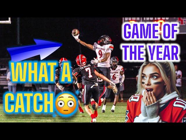 HE CAUGHT A BODY || HILLCREST VS TR MILLER || ALABAMA HIGH SCHOOL FOOTBALL