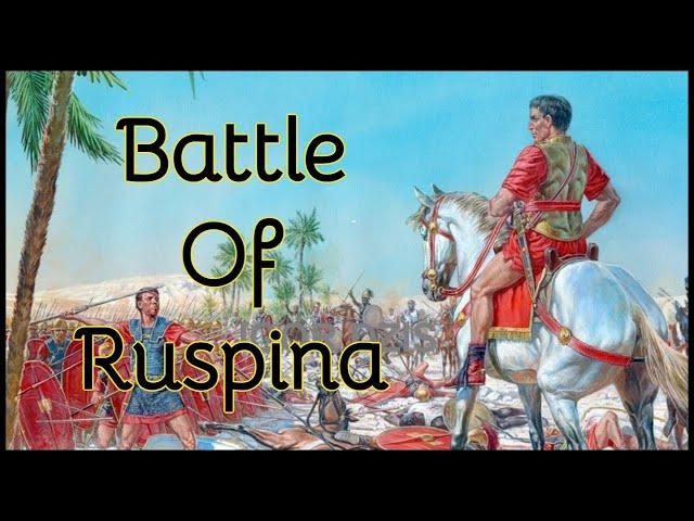 Battle of Ruspina |  Roman History Explained | Tactics and Impact | Ancient Rome's Turmoil |