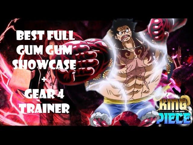 King Piece - GEAR 4 IS AMAZING | GUM GUM SHOWCASE + GEAR 4 SELLER LOCATION | Roblox |