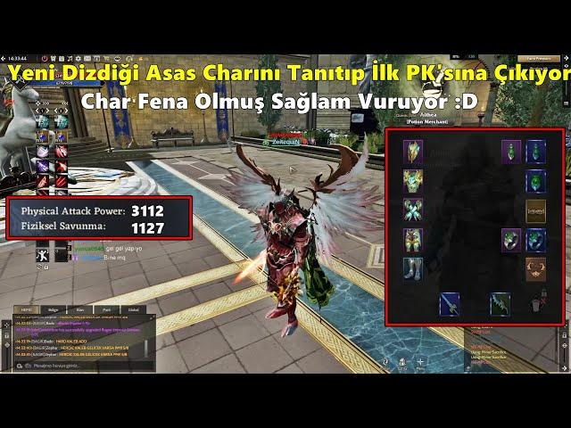 ZeitzquiN - Yeni Dizdiği Asas Charını Tanıtıp İlk PK'sına Çıkıyor | Char Fena Olmuş :D | Rise Online