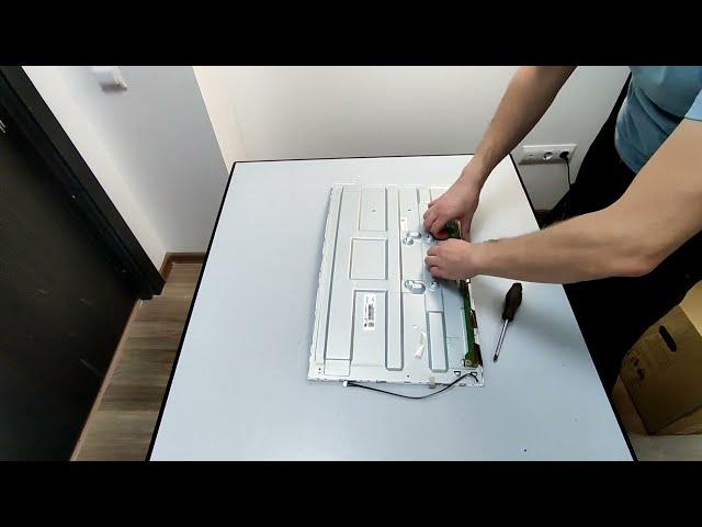 Полная разборка монитора Samsung C24F396FHI Complete disassembly of the Samsung C24F396FHI monitor