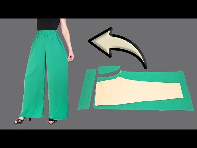 You don't need to be a tailor to sew pants size M in 15 minutes easily!