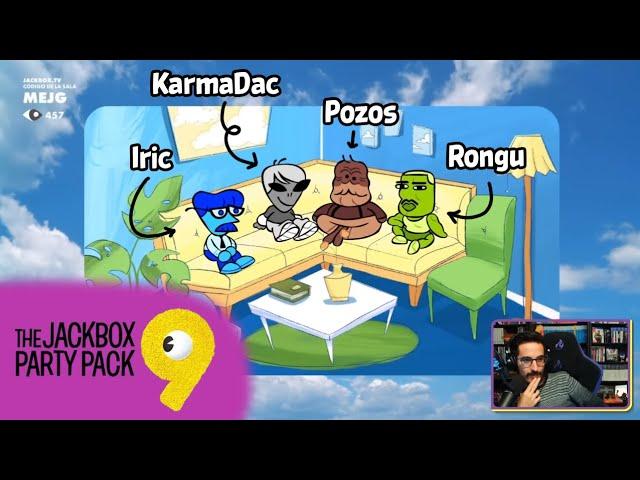 El equipo moneda (Pazos, Rangu, Doc y Eric) vuelve a la carga - JackBox Party Pack 9 - [23/12/2022]