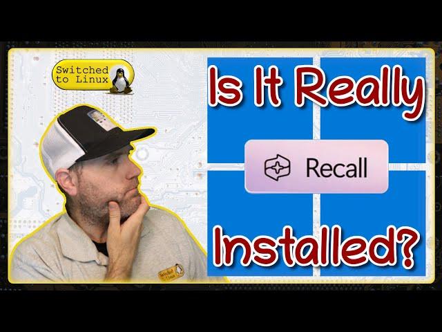 Is Recall Really Installed?