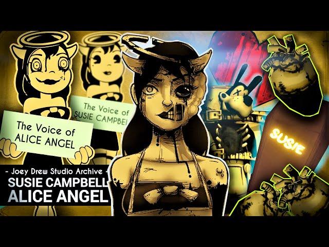Susie Campbell & Alice Angel Explained || Joey Drew Studios Archives #2 (BATIM Facts & Theories)