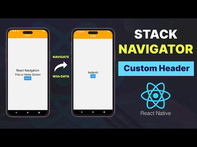 #4 Stack Navigation in React Native | React Native Tutorial | React Navigation