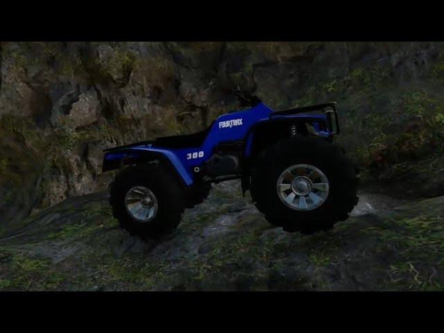 Riding A Honda 300 In A Cave #fs22 #xbox #honda #quads #atv #cave #caveexploring #farmingsimulator22