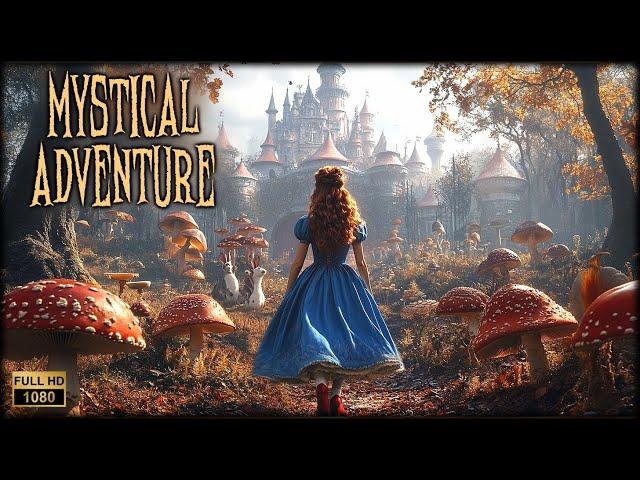 The girl opened a portal to a mysterious world  GREAT MOVIE, Dark fantasy, Mystical adventure 