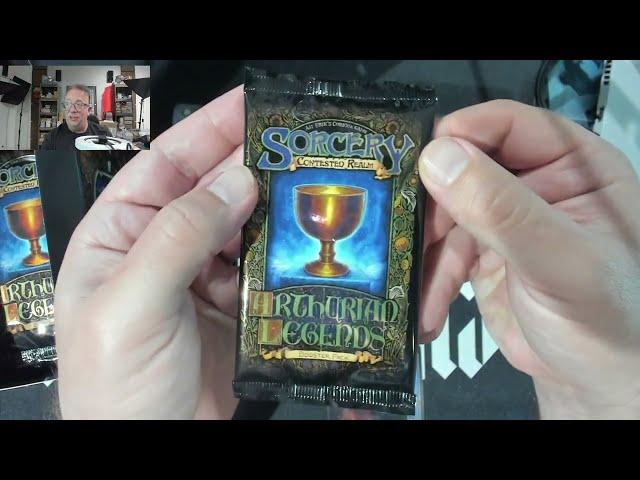 Hurricane coming! Let's open Arthurian Legends!! Box opening!