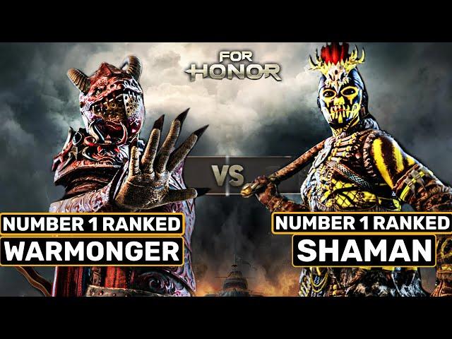 NUMBER 1 RANKED SHAMAN VS NUMBER 1 RANKED WARMONGER!