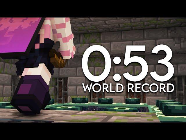 Minecraft Beaten In 53 Seconds [WR]