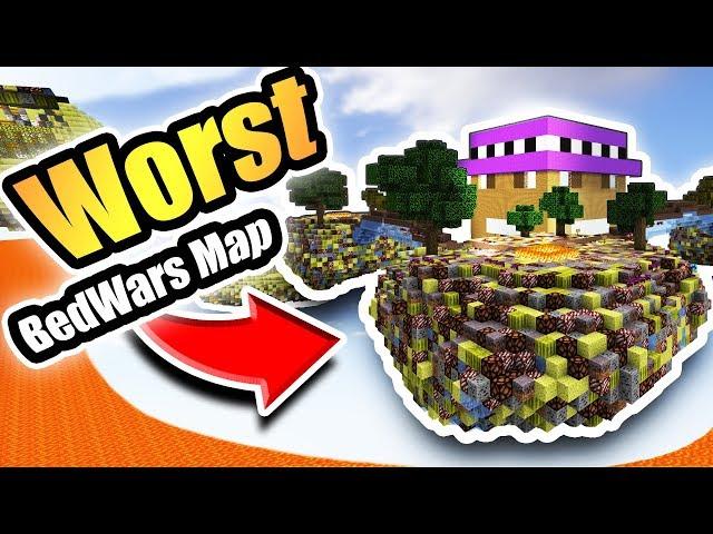 I Built The World's WORST BedWars Map