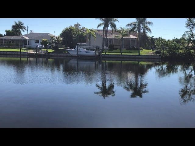 Just Listed! Waterfront Gulf Access Canal Lot For Sale Cape Coral Florida