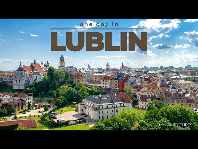 ONE DAY IN LUBLIN (POLAND) | 4K 60FPS | I love this beautiful Old Town