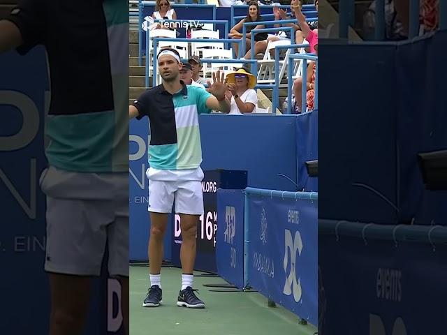 Dimitrov's Insane Improv | 2023 Mubadala Citi DC Open