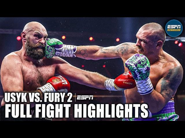 Oleksandr Usyk vs. Tyson Fury 2 HIGHLIGHTS | ESPN Ringside