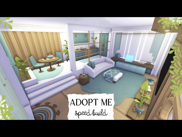 Modern Friendly Tiny House Speed Build  Adopt Me Roblox