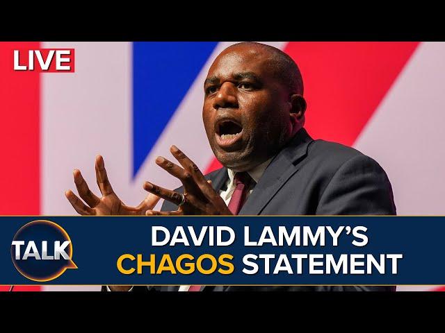 LIVE: David Lammy Faces MPs Over Chagos Sovereignty Surrender