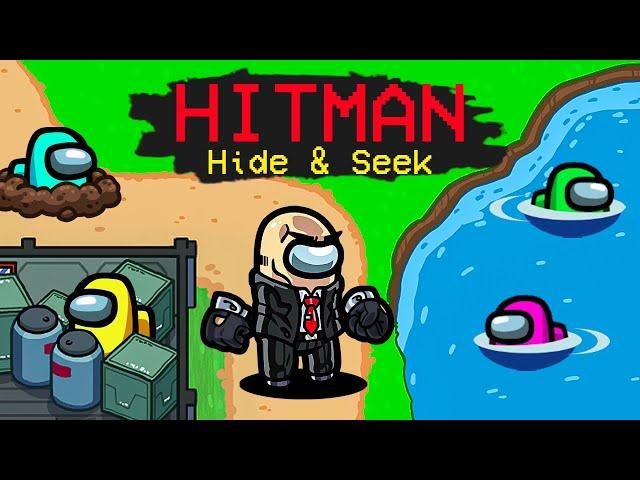 Hide and Seek HITMAN Mod in Among Us