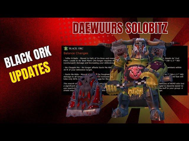 Warhammer Return of Reckoning: Black Ork post patch